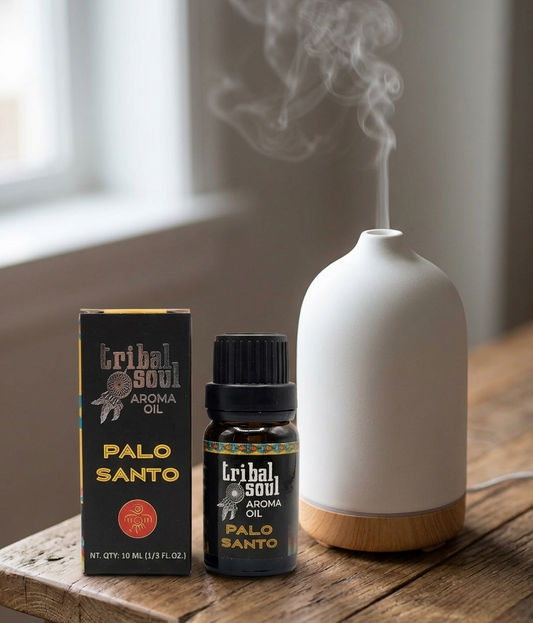 Tribal Soul Palo Santo Aroma Oil for Uplifting Scents and Relaxation