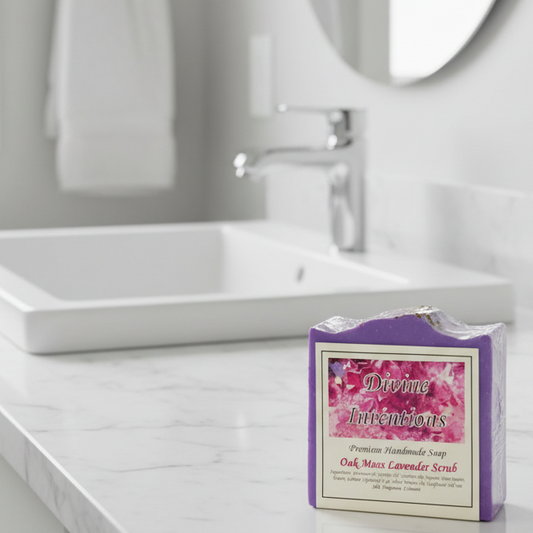 Oak Moss Lavender Scrub - Divine Intentions