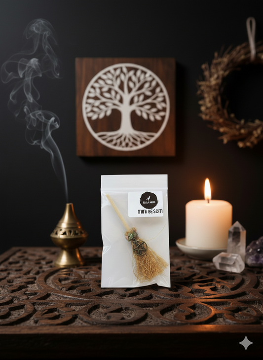 Raven Moon Tiny Besom - Divine Intentions