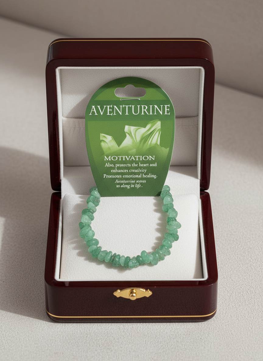 Aventurine Healing Bracelet for Positive Energy and Balance