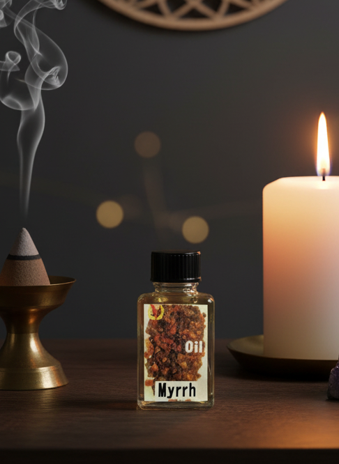 Myrrh Anointing Oil for Spiritual Wellness and Healing