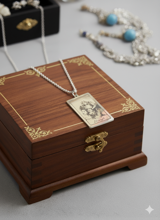 Tarot Card Necklace - Divine Intentions