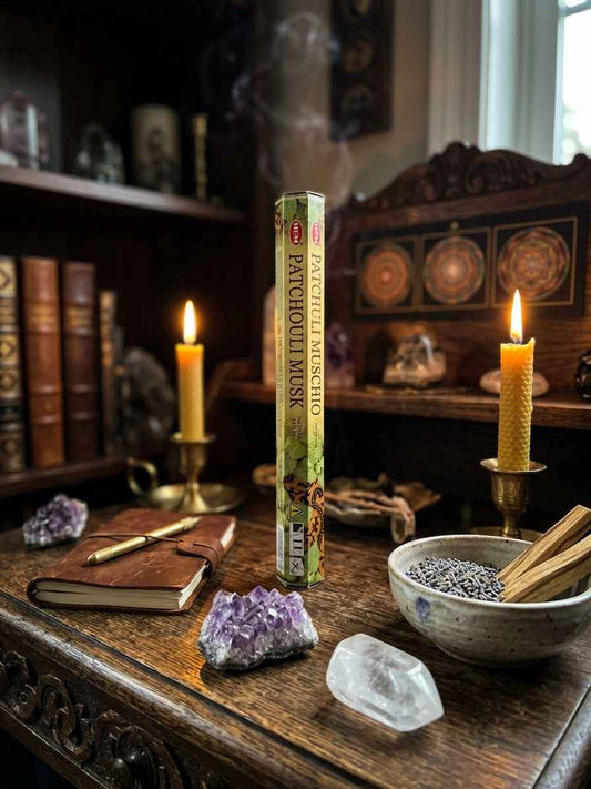 HEM Hexagon Patchouli Musk Incense Sticks