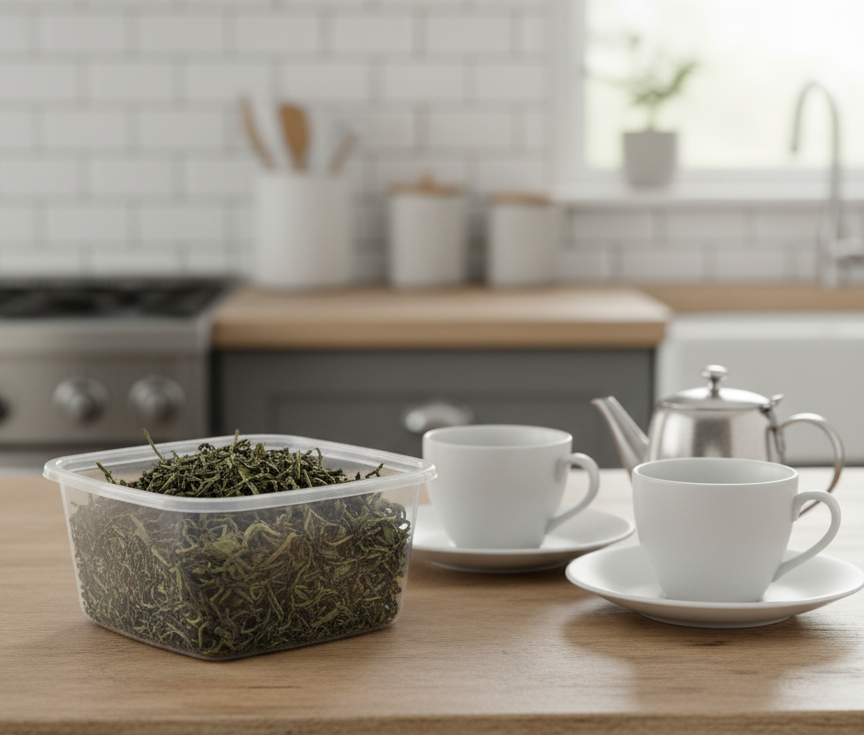 Green Tea (Tea Cut) Bulk 1 OZ