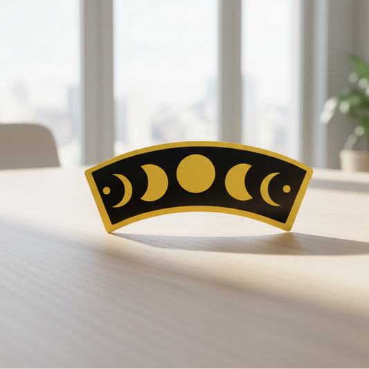 Phases Of The Moon Iron On Patch for Creative Customization