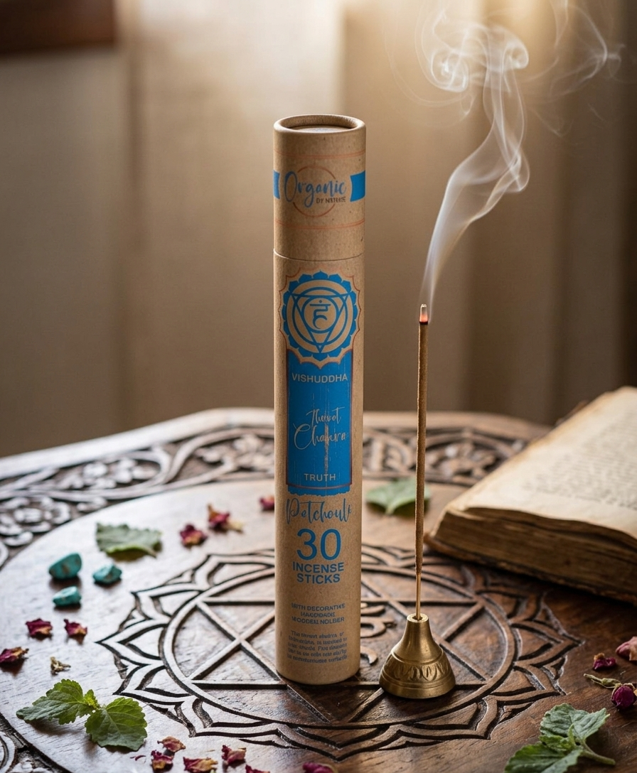 Organic By Nature Chakra Incense for Spiritual Balance and Harmony