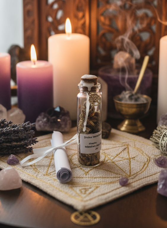 Health Intention Spell Bottle - Divine Intentions