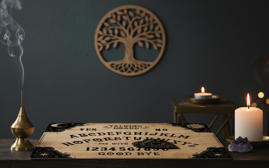 New Traditional Spirit/Ouija Board for Mystical Connections and Spiritual Exploration