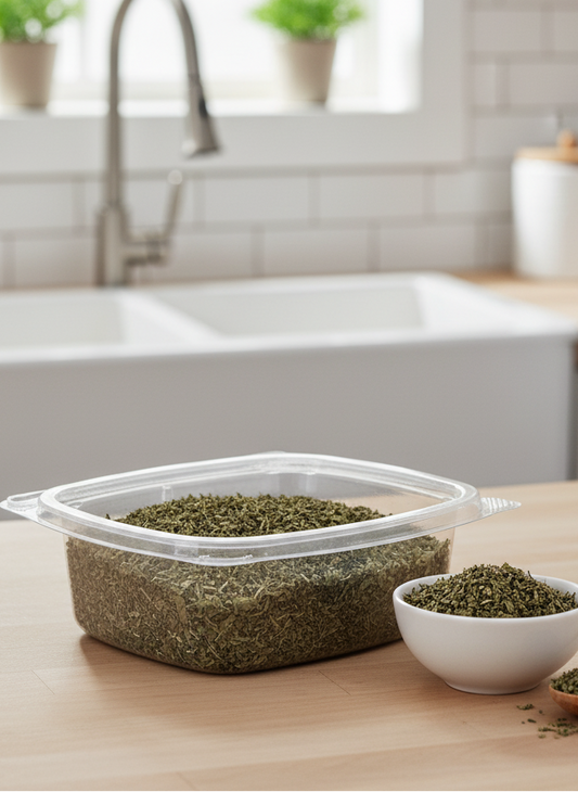 Peppermint Cut & Sifted Bulk 1 OZ for Flavorful Culinary and Herbal Use