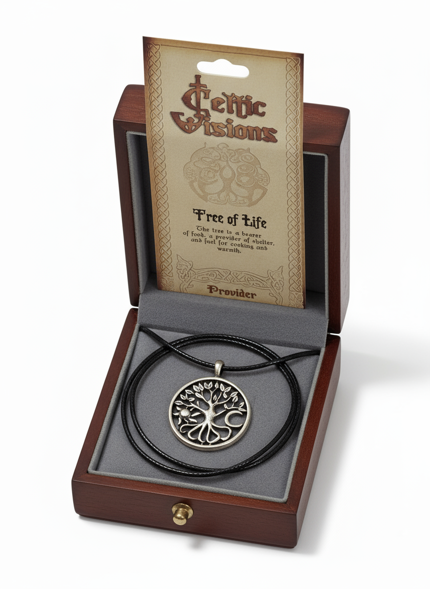 Celtic Visions Tree Of Life Pendant - A Symbol of Nature and Unity
