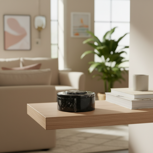 Orthoceras Fossil Jewelry Box – Unique Decor for Nature Lovers