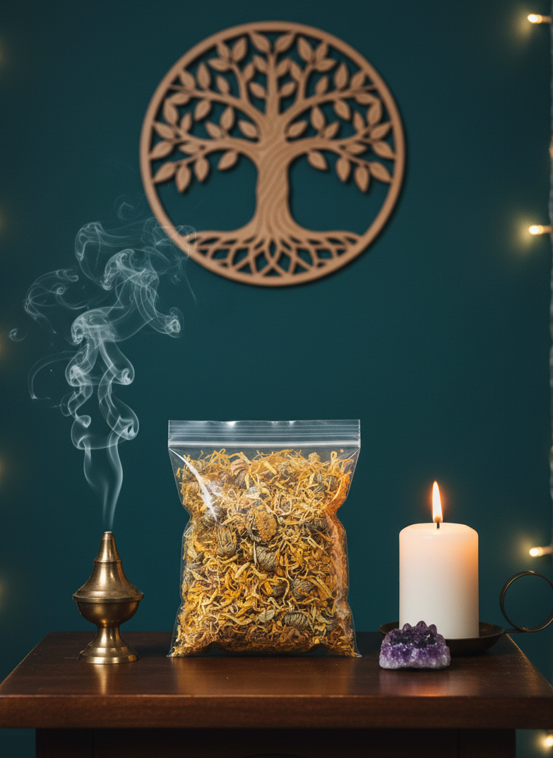 Calendula Flowers Whole 1 OZ - Premium Dried Herbal Petals