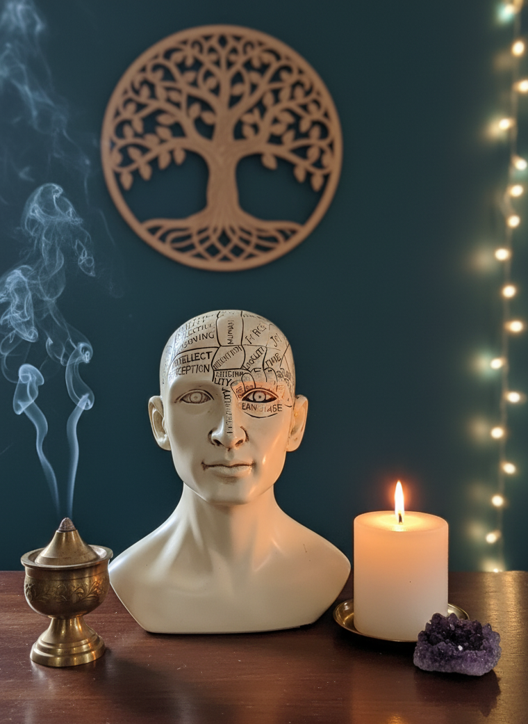 Medium Phrenology Head for Enlightening Your Understanding of Personality Traits