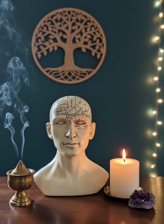 Medium Phrenology Head for Enlightening Your Understanding of Personality Traits