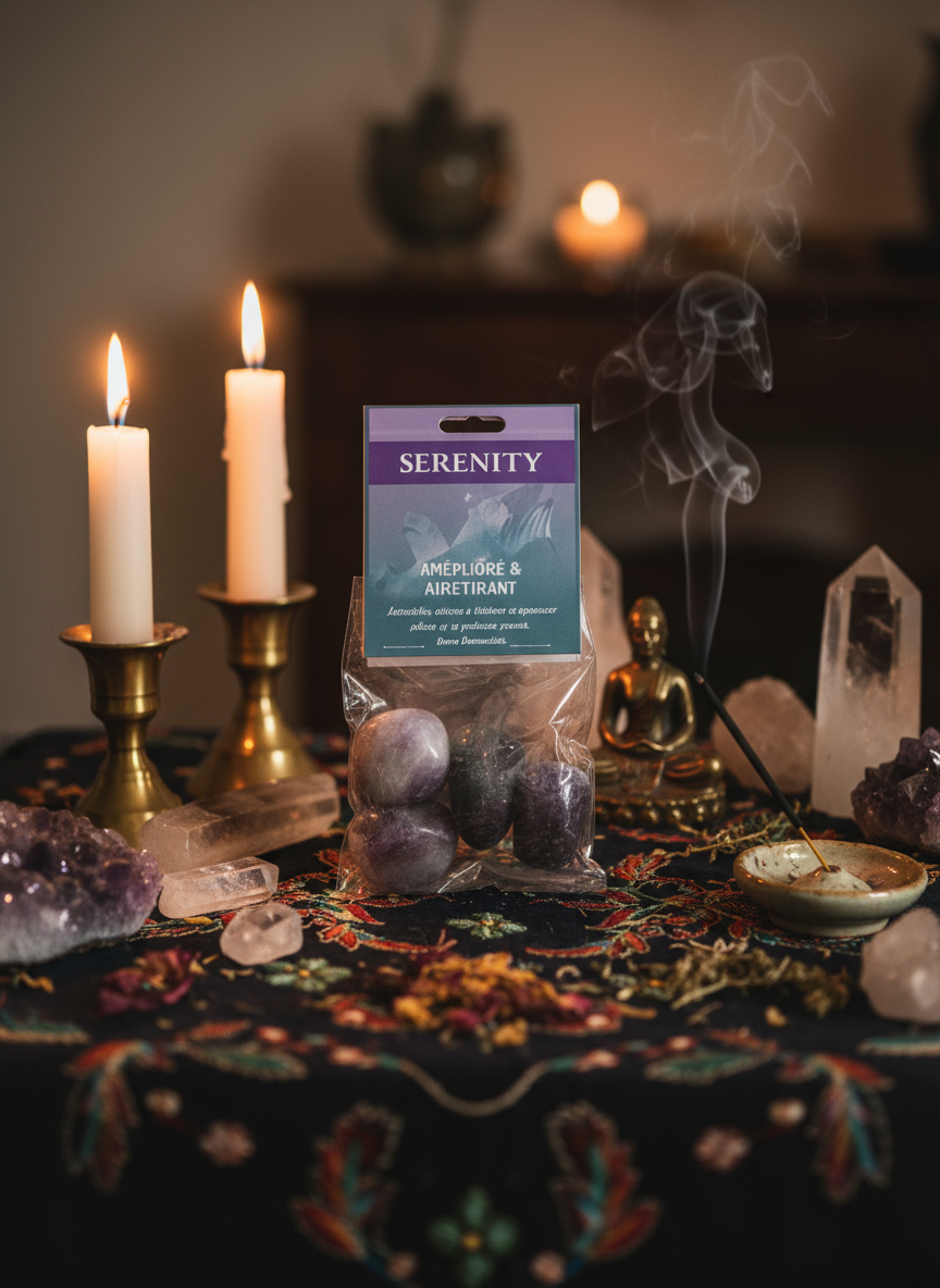 Serenity Stone Set for Concentration and Cleansing