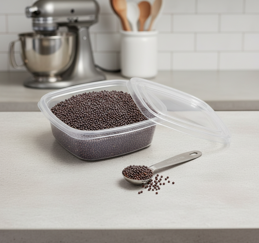 Mustard Seed Brown, Whole 3 OZ - Premium Quality for Cooking and Seasoning