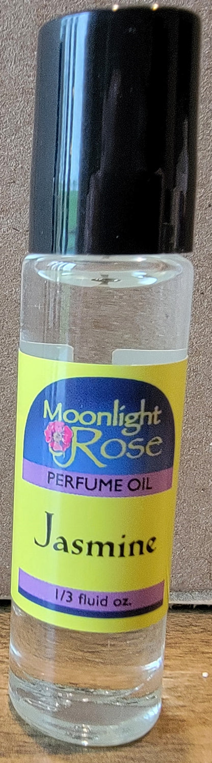 Wild Rose / Moonlight Rose Fine Body Oils - 50 Different Scents - 1/3 Fluid Oz - USA Made