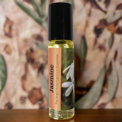Shadow Scents Jasmine Roll-On Perfume Body Oil – Luxurious Jasmine Fragrance for Women, Floral Body Oil Perfume