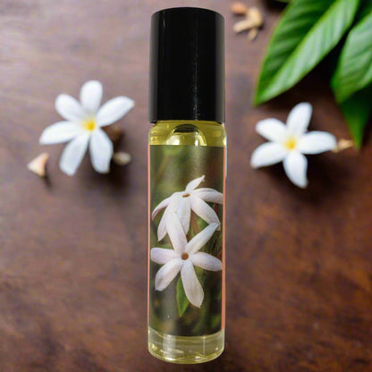 Shadow Scents Jasmine Roll-On Perfume Body Oil – Luxurious Jasmine Fragrance for Women, Floral Body Oil Perfume
