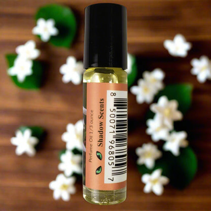 Shadow Scents Jasmine Roll-On Perfume Body Oil – Luxurious Jasmine Fragrance for Women, Floral Body Oil Perfume