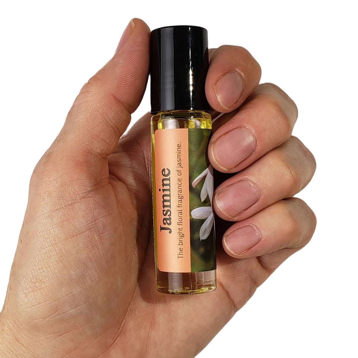 Shadow Scents Jasmine Roll-On Perfume Body Oil – Luxurious Jasmine Fragrance for Women, Floral Body Oil Perfume