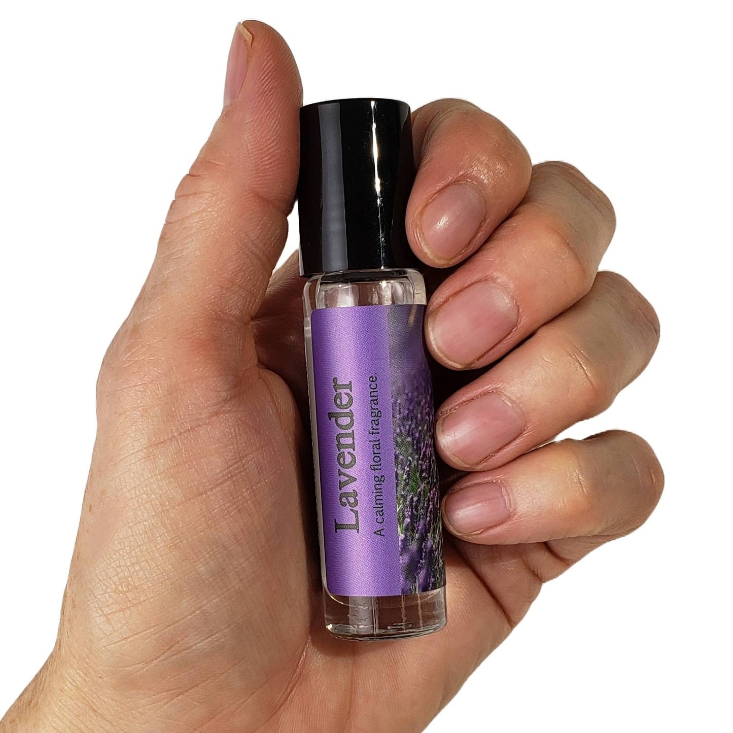 Shadow Scents Lavender Roll-On Perfume Body Oil – Soothing Floral & Herbal Fragrance Oil, Body Oil
