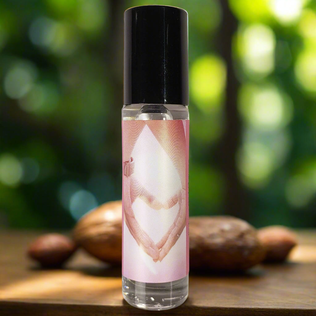 Shadow Scents Love Roll-On Perfume Body Oil – Warm Musk & Amber Fragrance for Women, Sensual & Long-lasting Scent