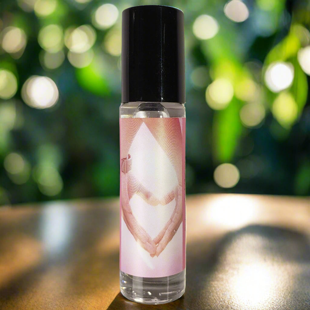 Shadow Scents Love Spell Roll-On Perfume Body Oil – Sweet Fruits, Citrus & White Musk Fragrance for Women