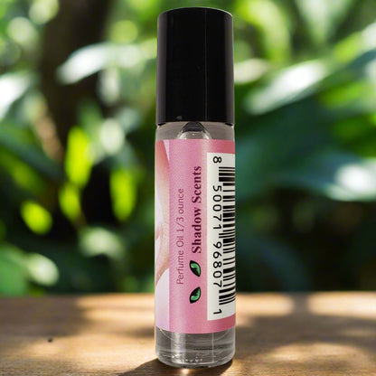 Shadow Scents Love Roll-On Perfume Body Oil – Warm Musk & Amber Fragrance for Women, Sensual & Long-lasting Scent