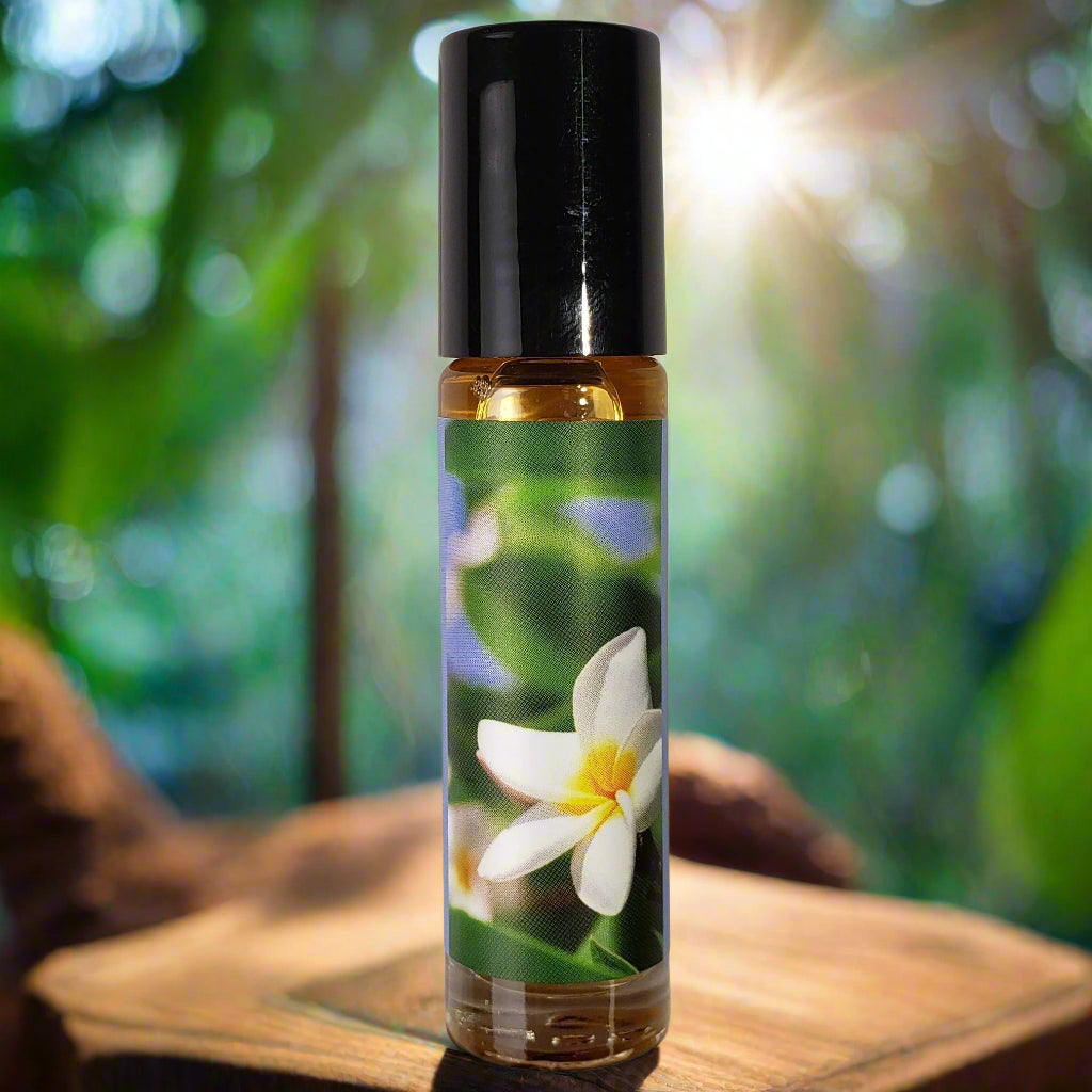 Shadow Scents Nag Champa Roll-On Perfume Body Oil – Sandalwood & Floral Fragrance, Warm Woody Scent