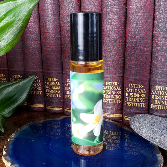 Shadow Scents Nag Champa Roll-On Perfume Body Oil – Sandalwood & Floral Fragrance, Warm Woody Scent