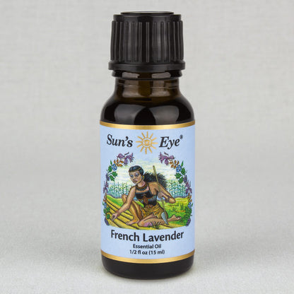 Sun's Eye 100% Essential French Lavender Oil for Relaxation and Aromatherapy