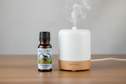 Sun's Eye 100% Essential Lemongrass Oil - Pure Aromatherapy Oil for Relaxation and Wellness