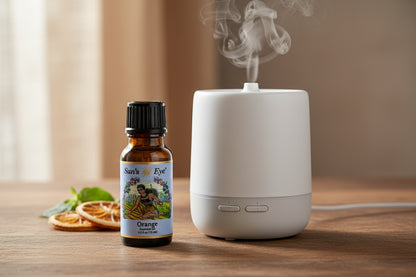 Sun's Eye 100% Essential Orange Oil - Pure and Natural Citrus Aroma