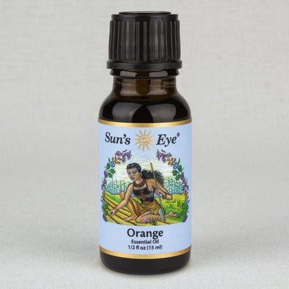 Sun's Eye 100% Essential Orange Oil - Pure and Natural Citrus Aroma