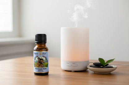 Sun's Eye 100% Essential Patchouly Oil - Pure Aromatherapy for Relaxation and Wellness