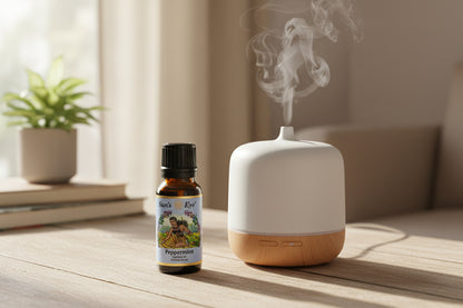 Sun's Eye 100% Essential Peppermint Oil - Pure and Natural Aromatherapy Essential Oil