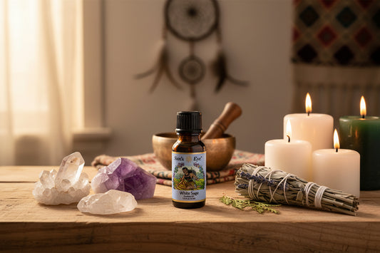 Sun's Eye White Sage Essential Oil in Coconut Carrier Oil