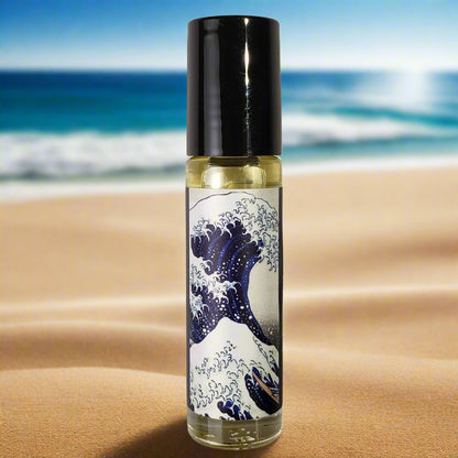 Shadow Scents Ocean Roll-On Perfume Body Oil Fresh & Light Aquatic Unisex Fragrance, Coastal Scent