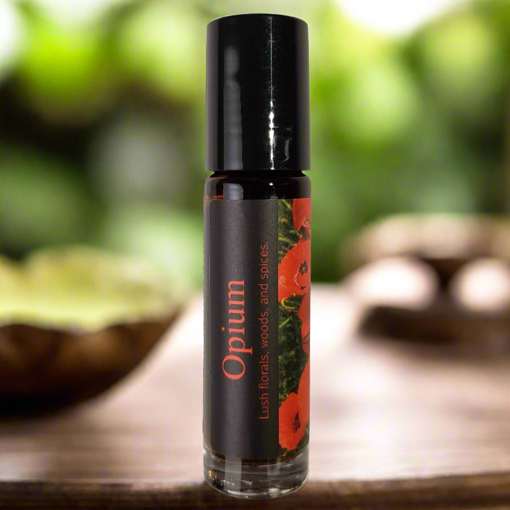 Shadow Scents Opium Roll-On Perfume Body Oil – A Sensual Oriental Fragrance Oil for Women