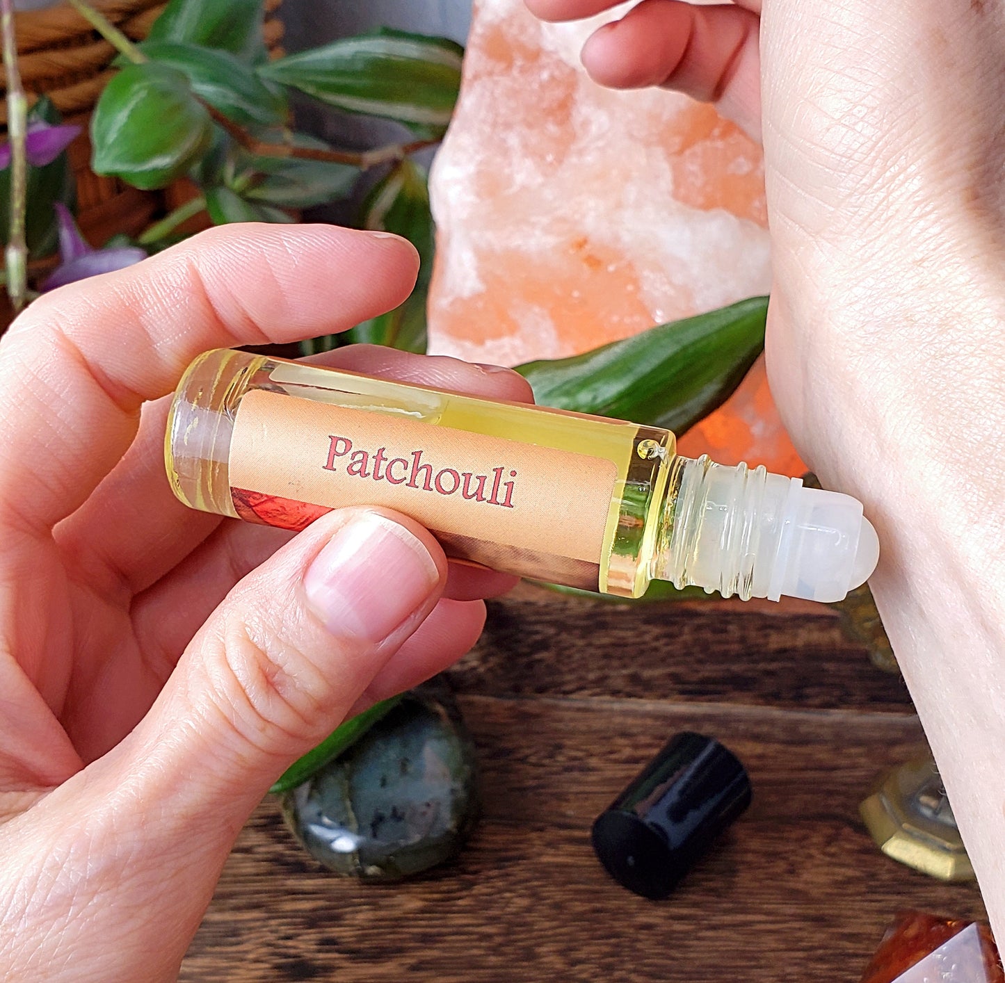 Shadow Scents Patchouli Roll-On Perfume Body Oil – Earthy, Spicy & Woodsy Unisex Fragrance Oil