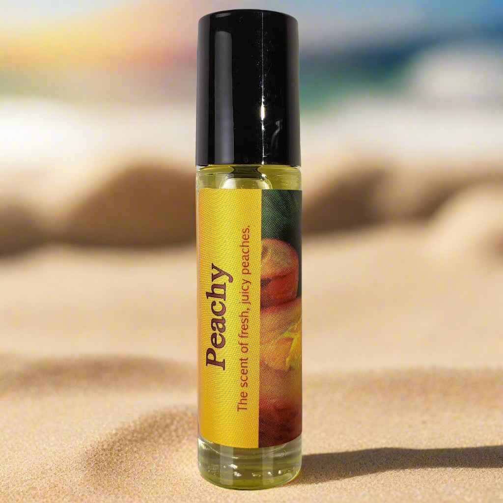 Shadow Scents Peachy Roll-On Perfume Body Oil – A Mouthwatering Juicy Peach Fragrance for Women