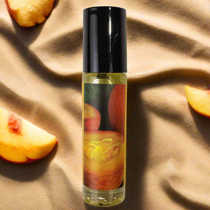 Shadow Scents Peachy Roll-On Perfume Body Oil – A Mouthwatering Juicy Peach Fragrance for Women