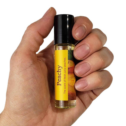 Shadow Scents Peachy Roll-On Perfume Body Oil – A Mouthwatering Juicy Peach Fragrance for Women