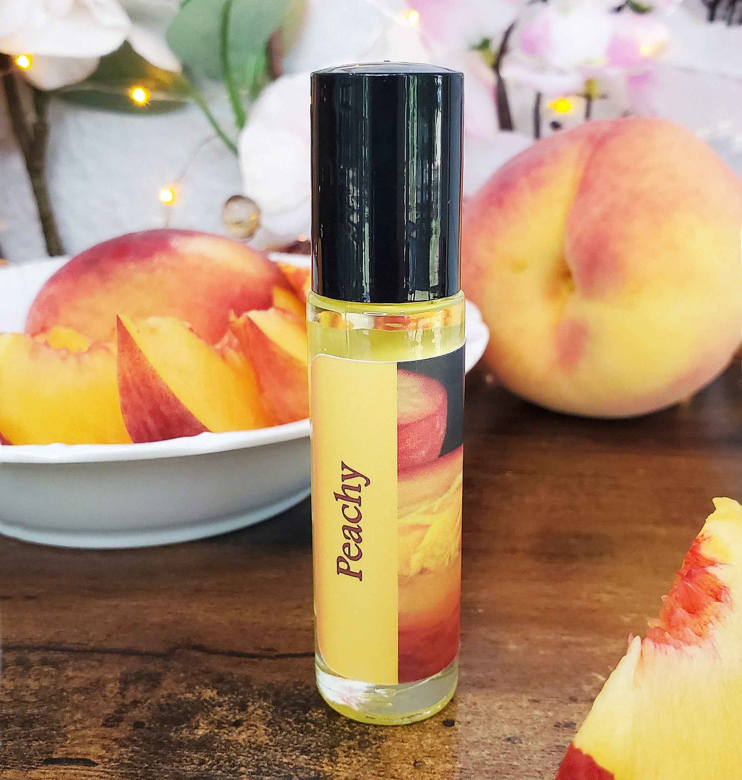 Shadow Scents Peachy Roll-On Perfume Body Oil – A Mouthwatering Juicy Peach Fragrance for Women