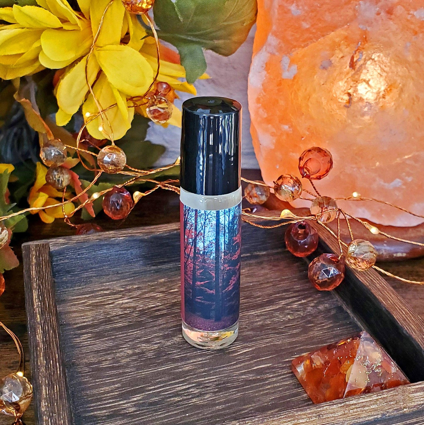 Shadow Scents Rouge Roll-On Perfume Body Oil – A Luxurious Woods, Spices & Floral Fragrance Oil - A Long-lasting Woodsy Unisex Scent
