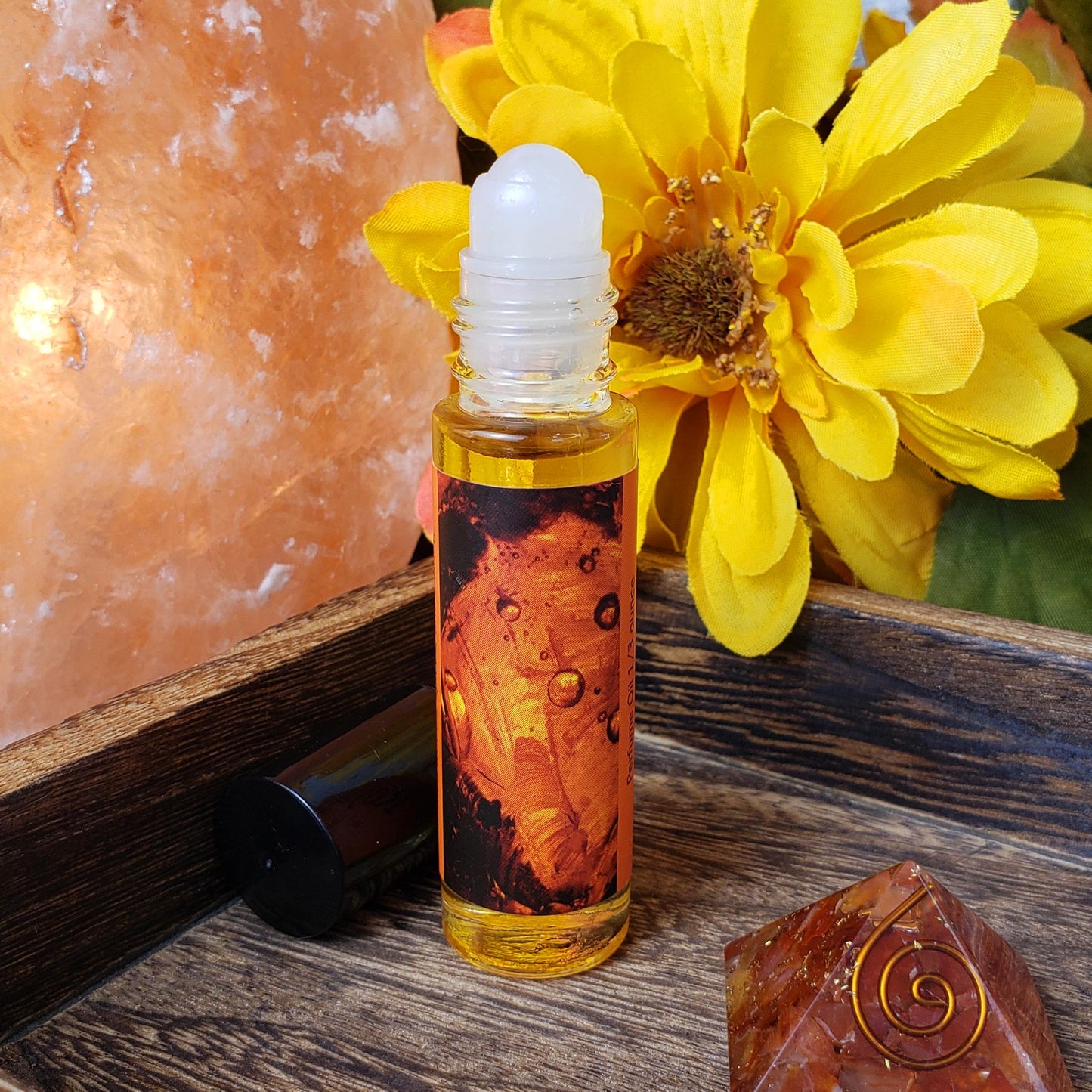 Shadow Scents Royal Amber Roll-On Perfume Body Oil – Rich, Woody & Spicy Tunisian Amber Unisex Fragrance Oil