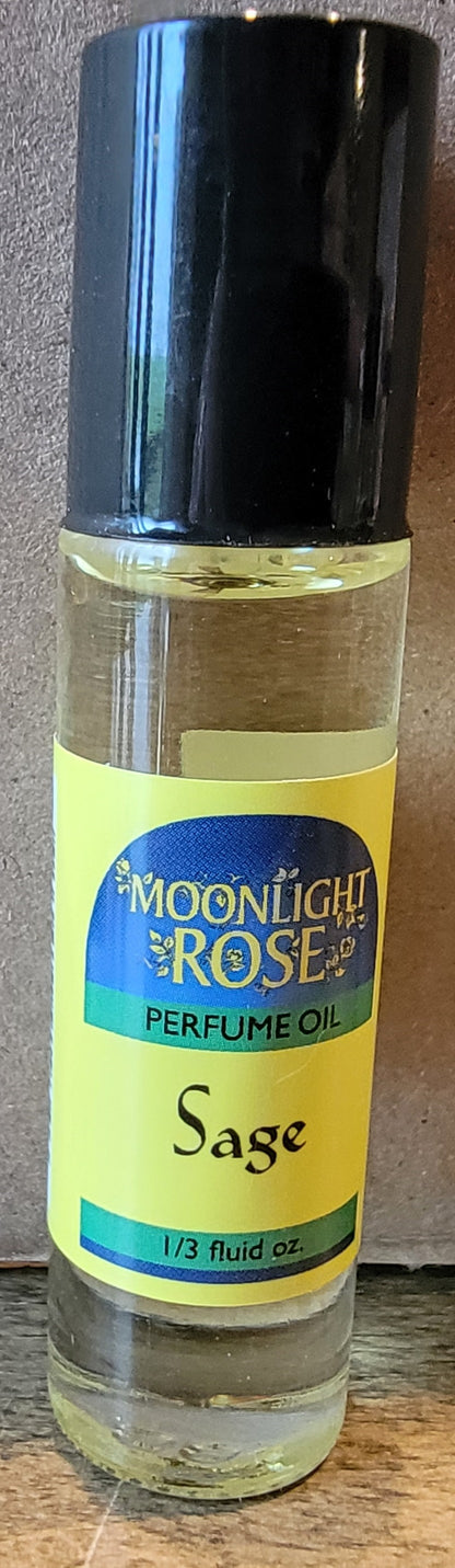 Wild Rose / Moonlight Rose Fine Body Oils - 50 Different Scents - 1/3 Fluid Oz - USA Made