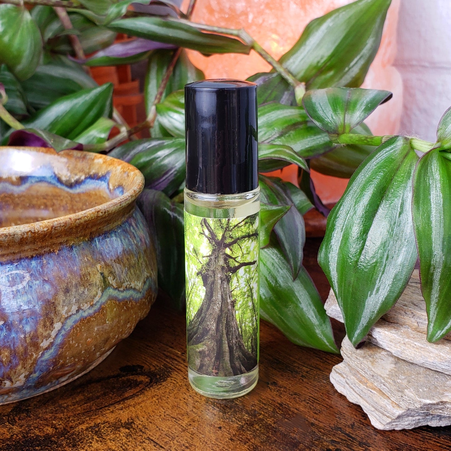 Shadow Scents Sandalwood Roll-On Perfume Body Oil – A Classic Soft & Warm Woodsy Fragrance, Unisex Body Oil