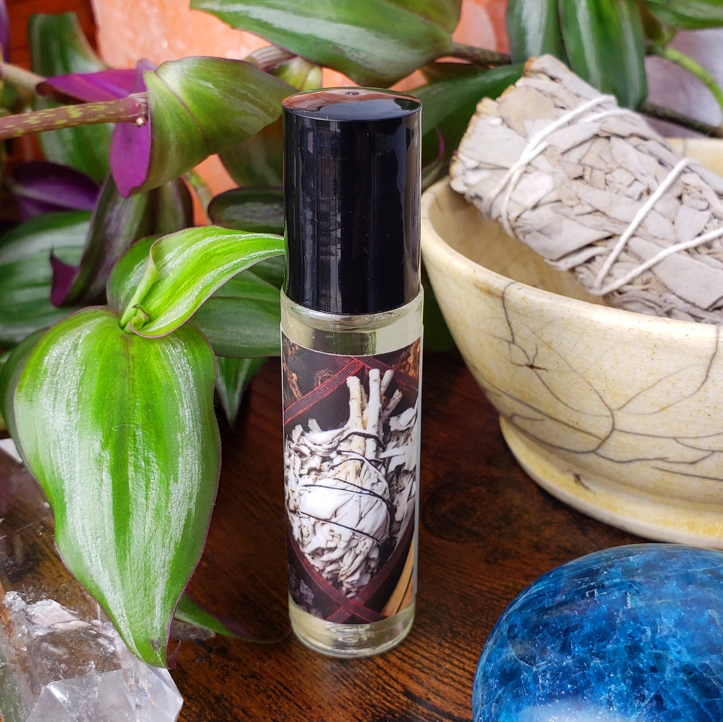 Shadow Scents Sweet Sage Roll-On Perfume Body Oil – Earthy, Spicy, and Warm Unisex Fragrance Oil